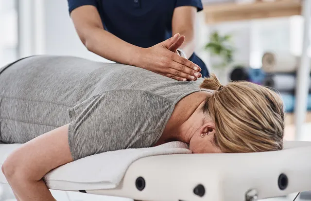 Chiropractic adjustment at Able Chiropractic Bozeman
